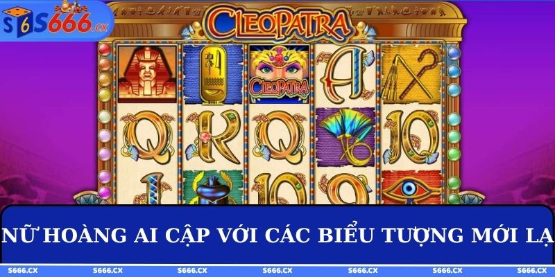 Nữ hoàng ai cập với các biểu tượng mới lạ